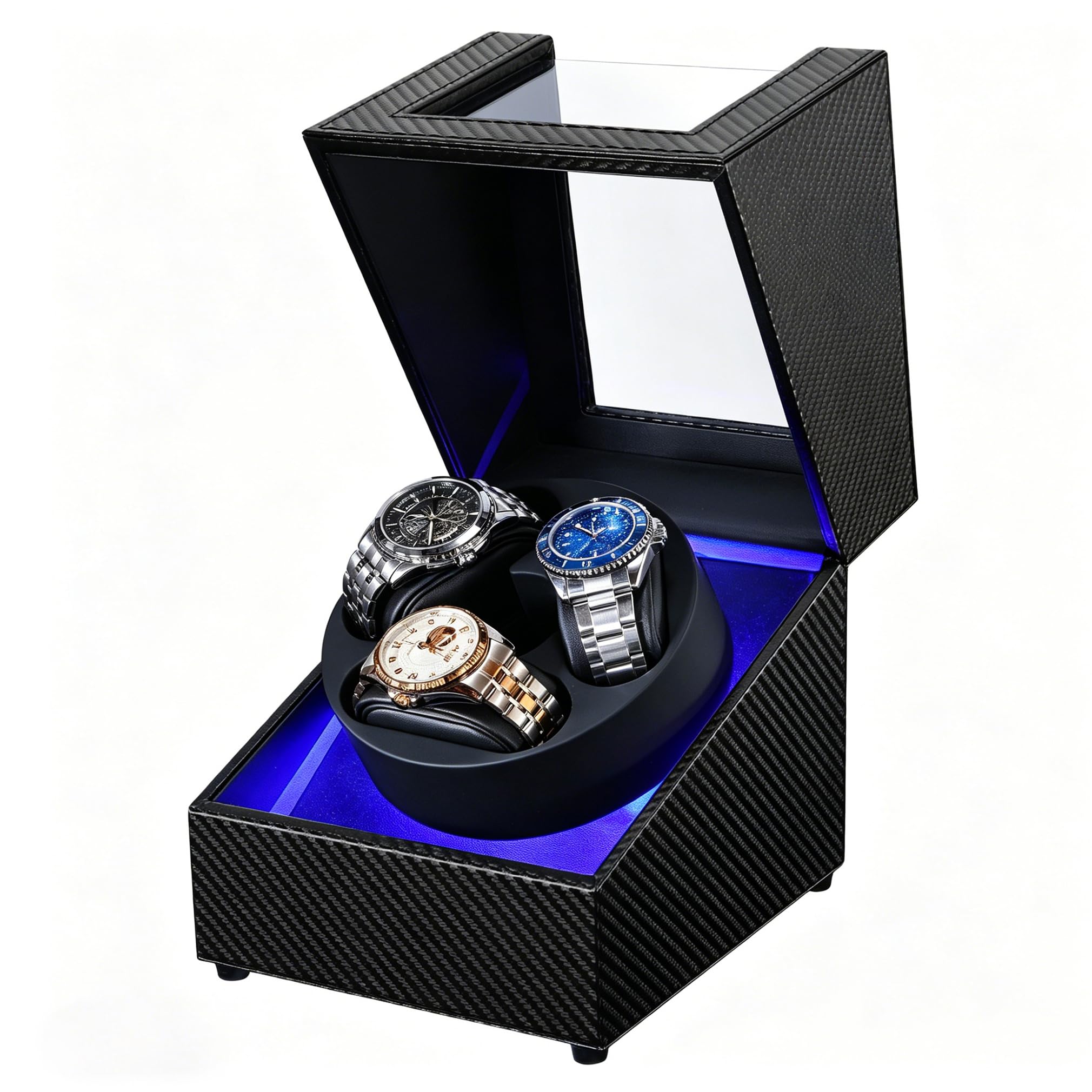 Automatic Watch Winder - J&T 테크놀로지 자동 시계 와인더, LED