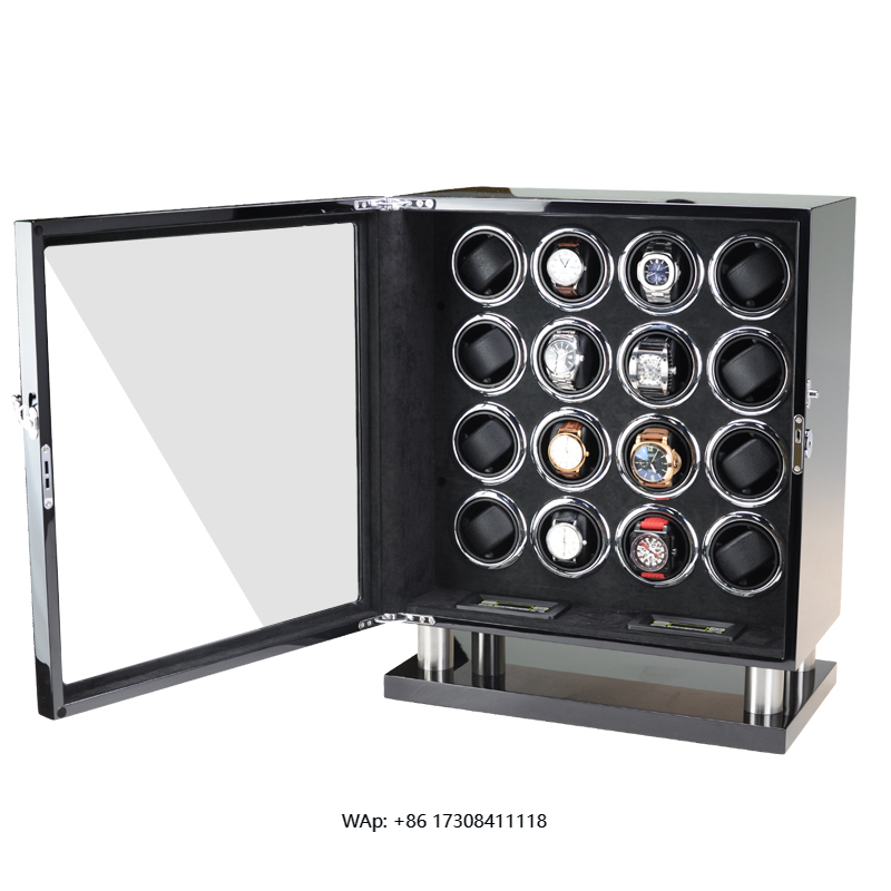 Automatic Watch Winder - 럭셔리 자동 시계 와인더 안전 상자,