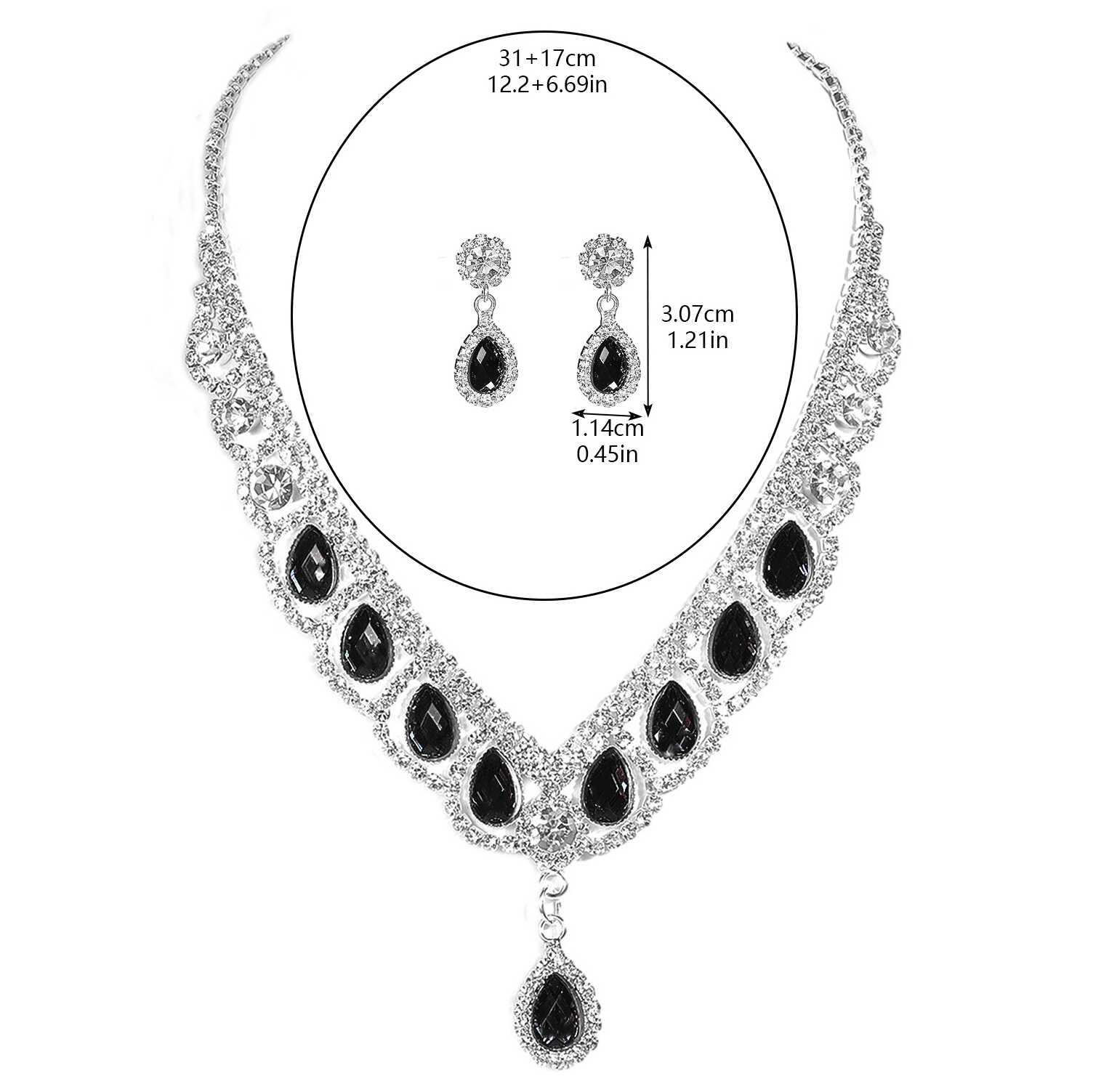 딩카 빈티지 다이아몬드 물방울 펜던트 목걸이 및 귀걸이 - Al Ain Jewelry & Watches Exhibition 2025 리뷰 및 가격