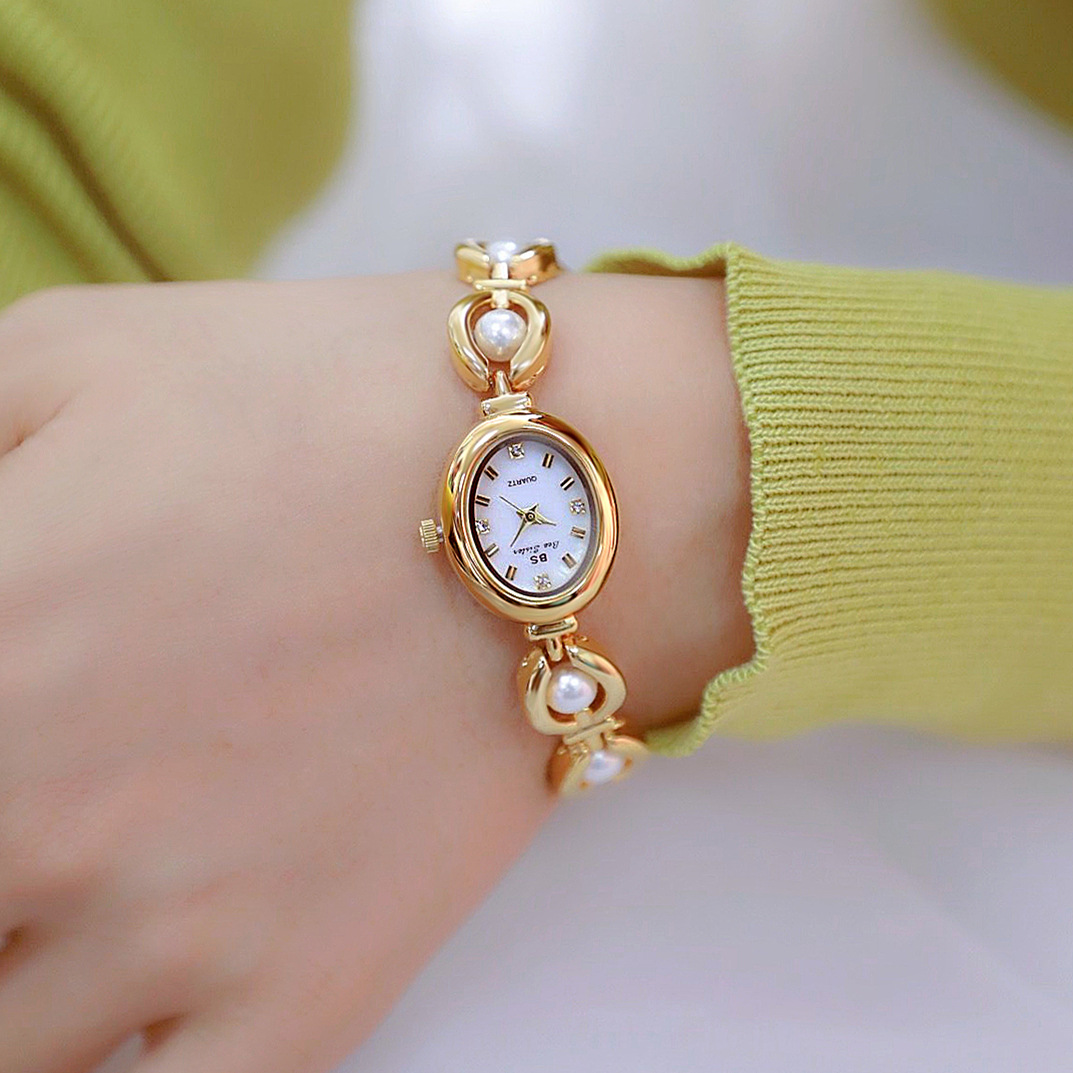 BS 여성용 시계 브랜드 일본식 라이트 럭셔리 심플 진 - Jewelry Watches Brands 리뷰 및 가격