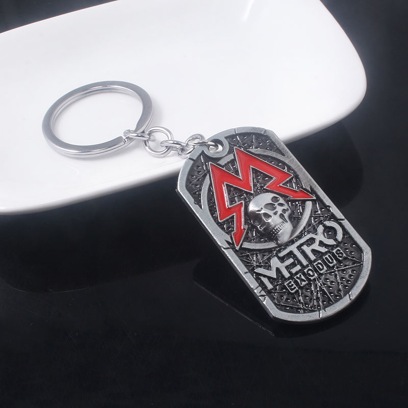 게임 메트로 Exodus 2033 목걸이 펜던트 클래식 - Mens Dog Tag Necklace 리뷰 및 가격