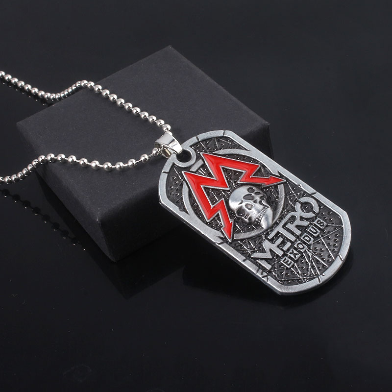 게임 메트로 Exodus 2033 목걸이 펜던트 클래식 - Mens Dog Tag Necklace 리뷰 및 가격