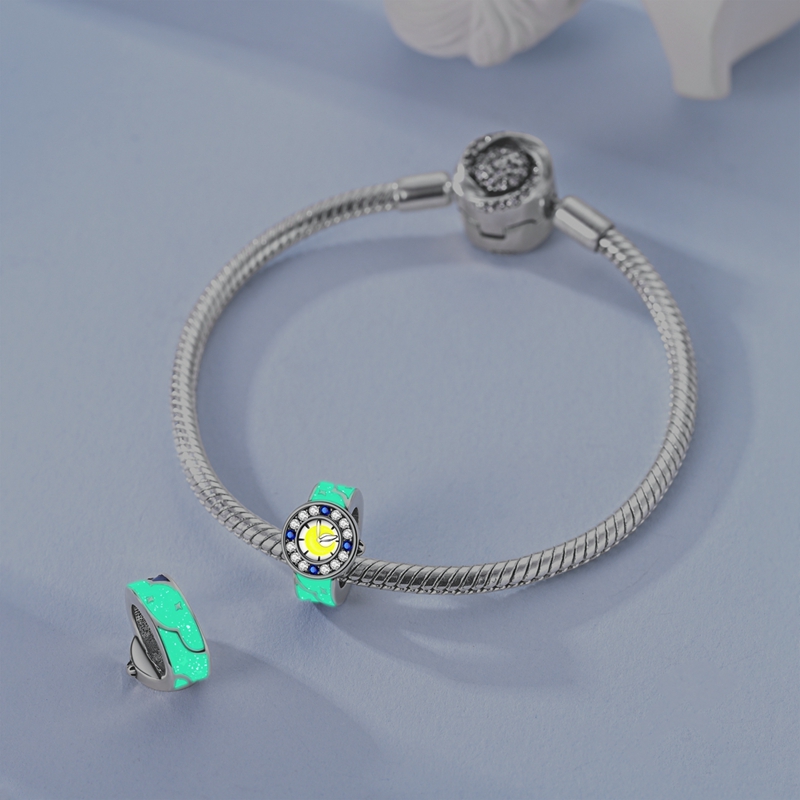 925 스털링 실버 슬라이딩 페이스 토끼 & 편지 &  - Jewelry Watches Brands 리뷰 및 가격