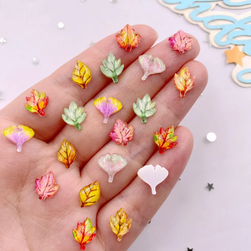 50pcs 혼합 수지 미니 크리스탈 다채로운 단풍 나무 - Paradise Jewelry & Watches Llc Miami Photos 리뷰 및 가격