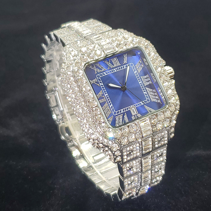 남성용 럭셔리 브랜드 다이아몬드 시계, 멋지고 반짝이는 - Jewelry Watches Brands 리뷰 및 가격