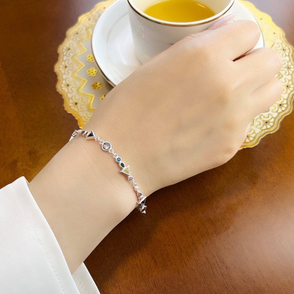 파라다이스 여행 팔찌 여성을위한 새로운 다채로운 링크  - Paradise Jewelry & Watches Llc Miami Photos 리뷰 및 가격