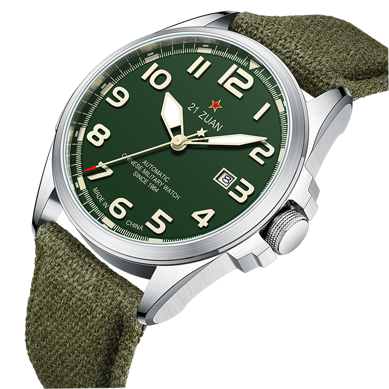 갈매기 D581 남성용 자동 기계식 시계 군용 레트로  - Seiko Watch Presage 리뷰 및 가격