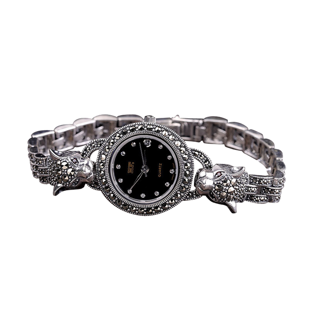 솔리드 925 스털링 실버 태국 실버 마카사이트 럭셔리 - Jewelry Watches Luxury 리뷰 및 가격