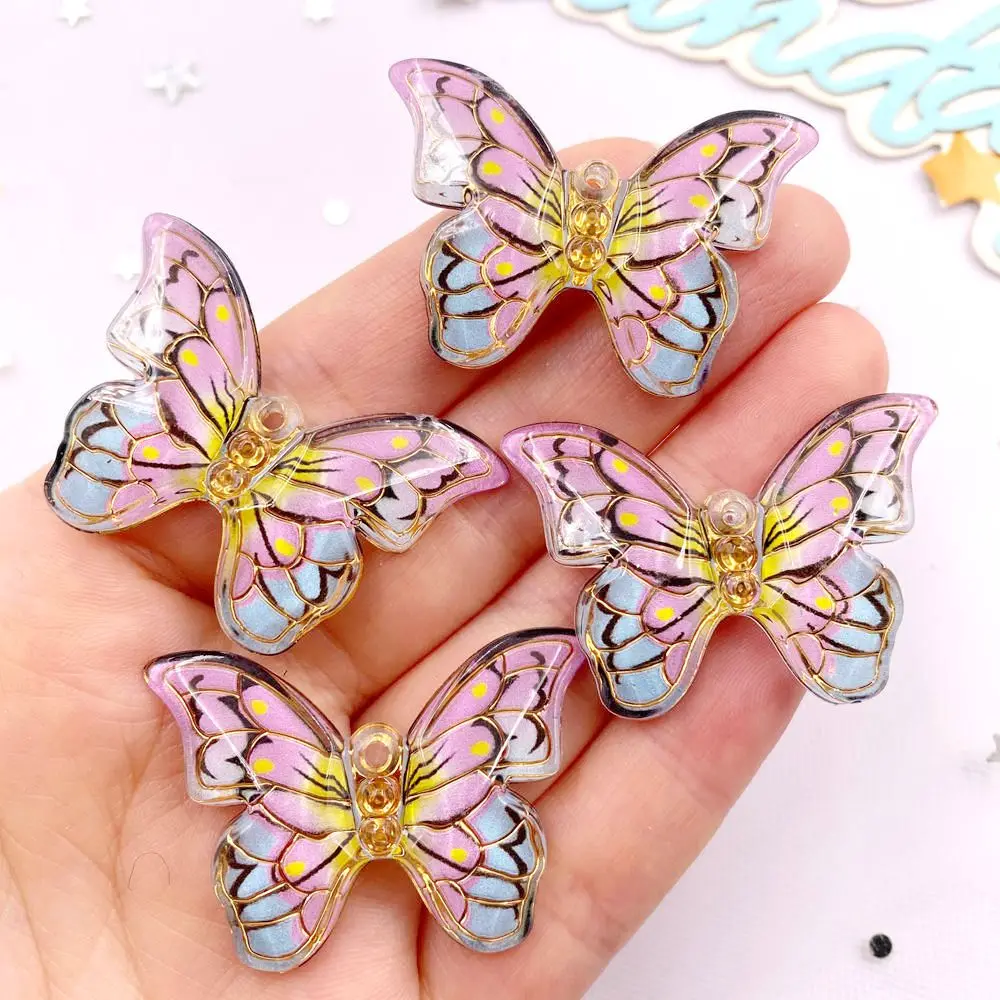 10pcs 다채로운 아름다운 나비 인형 플랫 백 라인  - Paradise Jewelry & Watches Llc Miami Photos 리뷰 및 가격