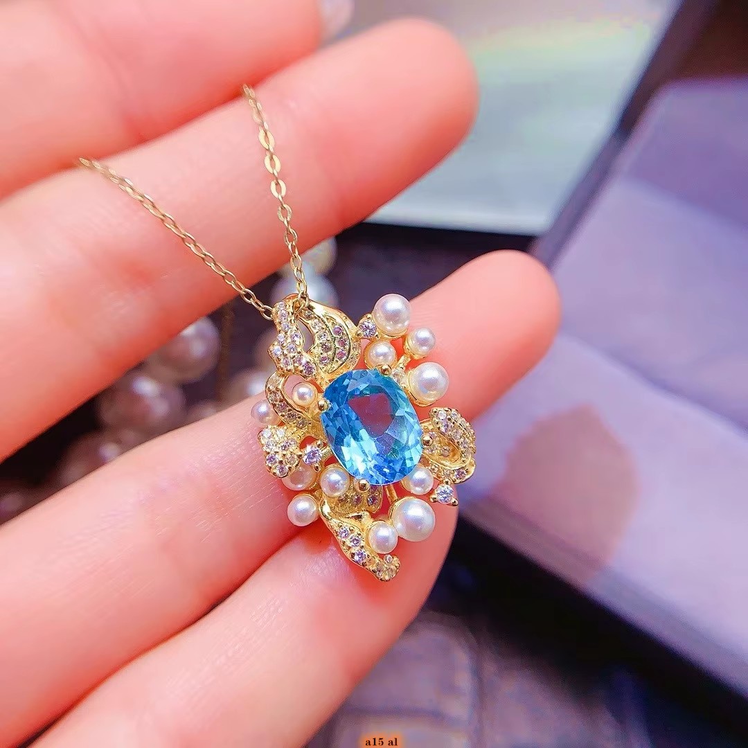 KJJEAXCMY 부티크 쥬얼리 소녀 스위스 블루 토파 - Al Ain Jewelry & Watches Exhibition 2025 리뷰 및 가격