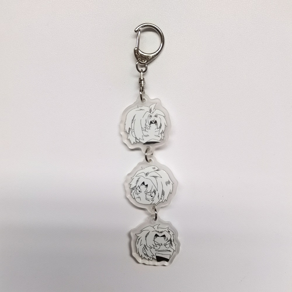 애니메이션 키체인 트레이 개 아크릴 스시 나카지마 다자 - Mens Dog Tag Necklace 리뷰 및 가격